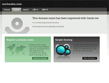 Tablet Screenshot of oncloudos.com